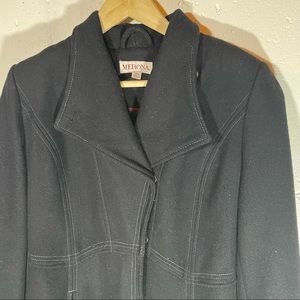 Merona black pea coat